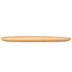 Bandeja Oval Rectangular Madera Laminada Carol 40x25x1,5 Cm Madera