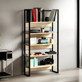 Biblioteca Estanteria Delos Dst21rnn Roble Nebraska Natural Color Roble Natural