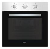Horno Empotrable Cata Ses7104x 60cm Inox 65lts Plateado Negro