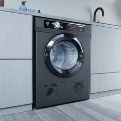 Secarropas Carga Frontal Por Calor 9kg Drean Sed090vgcl0 C Color Gris