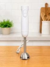 Minipimer Mixer Kanji 2 Velocidades Cuchilla De Acero Inoxidable 800whats Blanco