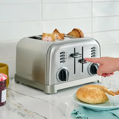 Tostadora Cuisinart Cpt180ar 4 Panes 1800w Gris