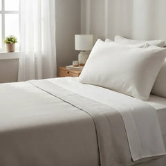 Almohada Cannon Dual Plus 70x50cm Núcleo Extraíble Blanco Blanco