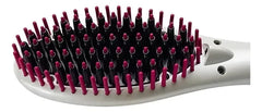 Cepillo Alisador Gama Innova Mini Electrico Peine Anti Frizz Blanco