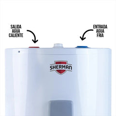 Termotanque Eléctrico Sherman Tepc085eshk2 Blanco Blanco