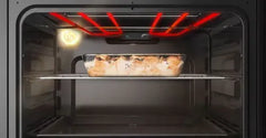 Cocina Multigas Ormay Evo 4 Hornallas Grill Eléctrico