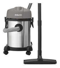 Aspiradora De Tacho Philco 1200w Aspira Liquidos Color Plateado/gris