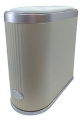 Cesto Basura Rectangular Inteligente Con Sensor Vivendi 12l Beige