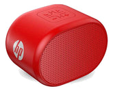 Parlante Portátil Bluetooth Hp Bts01 Rojo Extra Bass Mic Cts Rojo