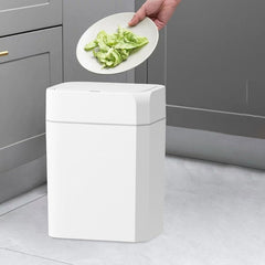 Cestos Basura Kit Onebox Obs1611 Balde Extraible 11l/16l Css Blanco