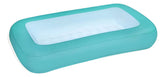 Pileta Rectangular Para Bebe Bestway 51115 De 165x104x25cm Verde Claro