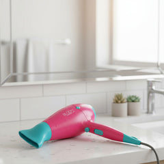 Secador De Pelo Ga.ma Diamond Bloom Pink Cool Shot 2300w Rosa