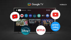 Smart Tv Noblex 65 Uhd 4k Google Tv Bluetooth Hdmi Usb Dv65x8580