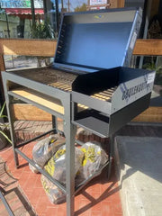 Parrilla Tromen Chulenguito A Leña Con Fogonero Y Tapa Chulenguito