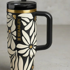 Vaso Quencher Térmico Stanley Protour 887ml Wild Blooms Frio Negro Protour Flipstraw