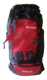 Mochila Para Mochileros Camping Trekking Outdoor Tm Roja 70l Rojo