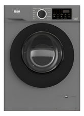 Lavarropas Carga Frontal Bgh Bwfe06s24ar Inverter 6kg Gris