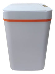 Cesto De Basura De 15l Con Sensor Inteligente Vivendi 51303 Blanco