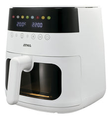 Freidora De Aire Sin Aceite Atma Fr246aw 1750w 6l Tactil Cts Blanco
