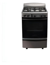 Cocina Orbis 958ac4 Gas Natural 4 Hornallas Acero Enlozado Con Luz Plateado