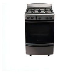 Cocina Orbis 958ac4 Gas Natural 4 Hornallas Acero Enlozado Con Luz Plateado