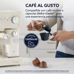 Cafetera Espresso Automatica Oster Primalatte 6604wa 15bares Blanco