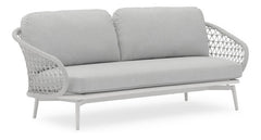 Juego De Sillones Living Jardin Exterior Cuddle Tio Musa Color Gris