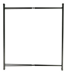 Mesa Ratona Auxiliar Redonda Plegable Bandeja Desmontable Negro
