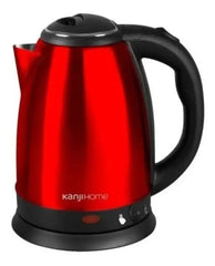 Pava Jarra Electrica Kanji Kjh-pe15002m-red Inox 1,8lts Rojo