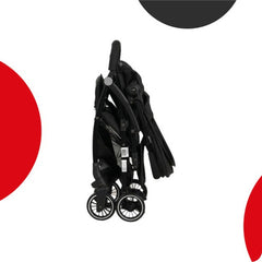 Coche Bebesit 1250-a Negro Foldy Ultracompacto Capota 15kg Negro Negro