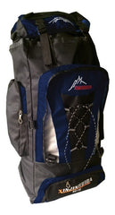 Mochila Mochileros Camping Trekking Negro Azul Oscuro 90l Azul Oscuro