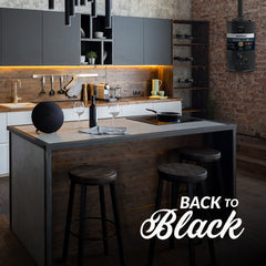 Termotanque Señorial 80 Litros Electrico Black 2.0 Negro Cta Negro