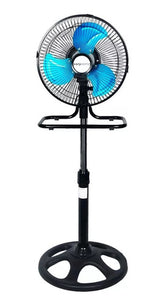 Mini Ventilador 3 En 1 De 10 Pulgadas Kanji Kjh-fh1306 Negro 25.4 Cm 50 Negro Gris Metal 3