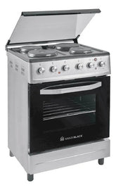 Cocina Electrica Kanjiblack 60cm Kjh-ekxl01v Plateado