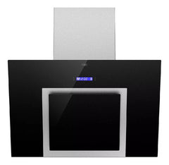 Campana Cocina Extractor Purificador Pared Tst Espejo 90 Cm Acero Inoxidable/negro