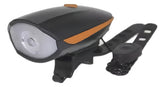 Luz Led Frontal Para Bicicleta Recargable 250 Lumens Naranja Naranja