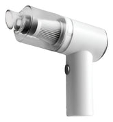 Mini Aspiradora Mano Portátil Blanca Inalámbrica Usb Recarga Blanco