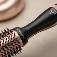 Cepillo Alisador Gama Stylish Keration Brush 3d Cerámica Negro