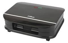 Sandwichera Liliana As970 Grilltoast Antiadherente 850w Negro