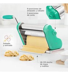 Pastalinda Máquina P/pastas Fideos Original Clásica Mod 260 Verde