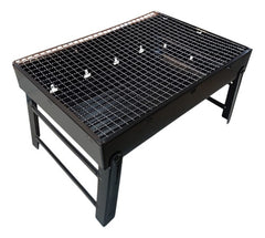Parrilla Chica Carbon Portatil Plegable Camping Asado Tm Negro