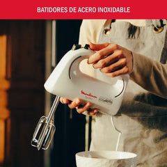 Batidora De Mano Moulinex Hm1531a0 Facilita Plus Blanco 50 Hz X 60 Hz