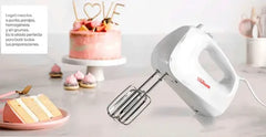 Batidora Manual Liliana Optibat Ab100 Blanca De 350w Cts Blanco