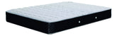 Colchón De Resortes Cannon Resortes Doral 2 Plazas 140x190x27 Gris/negro