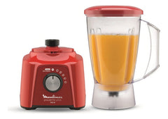 Licuadora Powermix Plus 2 Litros Roja Color Rojo Moulinex