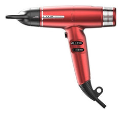 Secador Gama Iq Lite Ultra Light Dual Filter Rojo. Color Rojo
