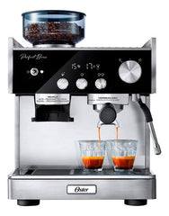 Oster Bvstem7400 Cafetera Automatica Espresso Barista Molinillo 2,8l Plateado/negro