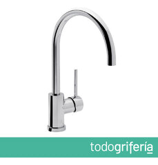 Fv 87 Temple 0411.04/87 Griferia Cocina Monocomando Color Plateado