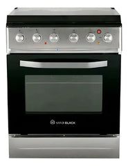 Cocina Electrica Kanjiblack 60cm Kjh-ekxl01v Plateado