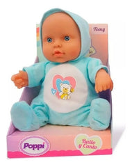 Muñeco Poppi Bailo Y Canto Tomy Mueve Canta Al Tocarlo Cts